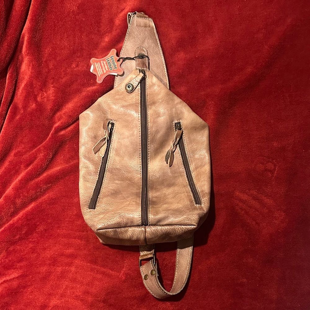 NeverMind Tote Vintage Handmade Genuine Cowhide Leather  Bag Western Handbag